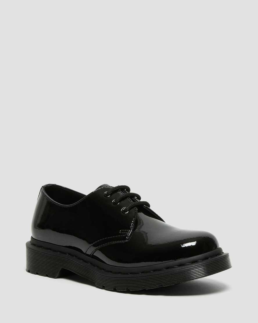 Dr. Martens 1461 Mono Patent Deri Kadın Oxford Ayakkabı - Ayakkabı Siyah |NXSMD8327|